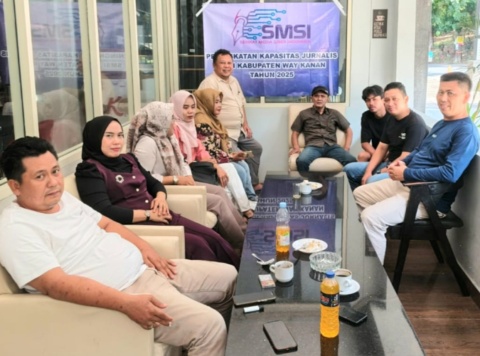 Ilwadi Perkasa Tekankan Etika dan Kualitas Berita di Pelatihan Jurnalis SMSI Way Kanan