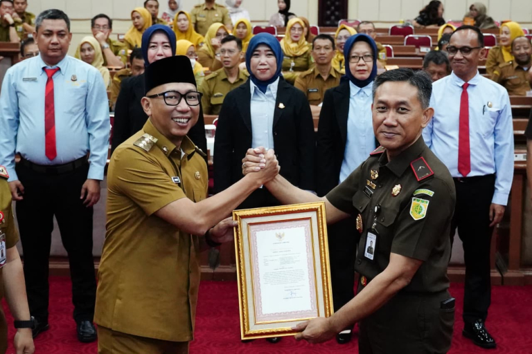 Gubernur Lampung Apresiasi Kejati Atas Penyelamatan Aset Daerah Senilai Rp1,57 Miliar